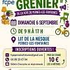 Vide grenier de la FCPE de Pernes