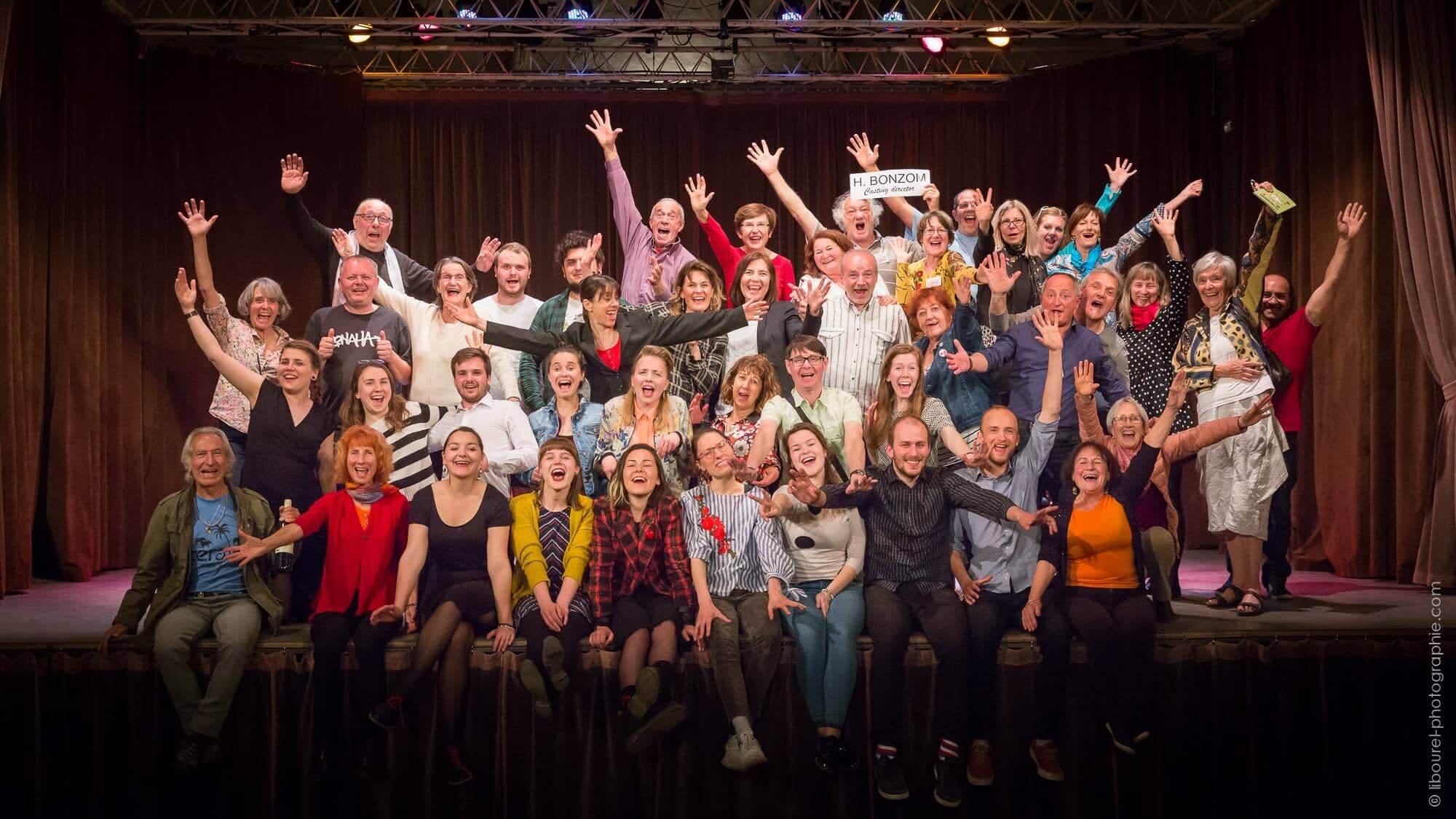 L'équipe de la Compagnie L'Albatros