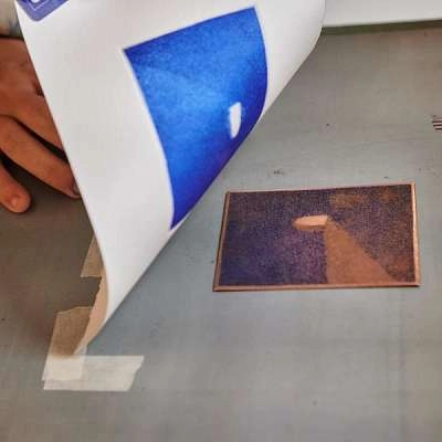 Estelle Monna - Atelier de gravure