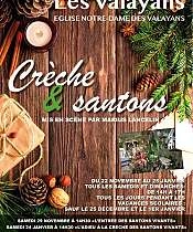 Crèche de l'église Notre-Dame des Valayans