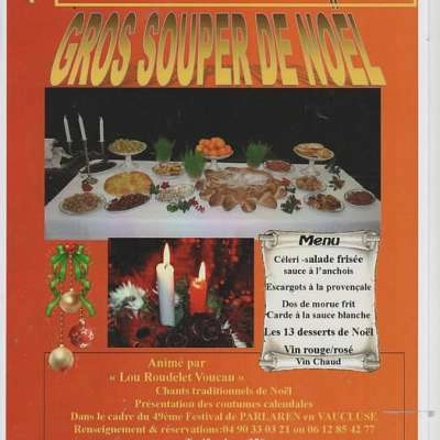 Gros souper de Noël