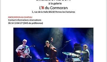 Jazz au Cormoran :  Trio François Corbi, Way of Life_Pernes-les-Fontaines