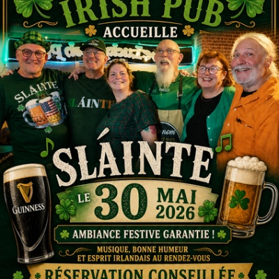 Soirée slàinte au Lucky Irish Pub