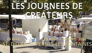 Journée des Créateurs : peinture, sculpture et artisanat d'art_Pernes-les-Fontaines