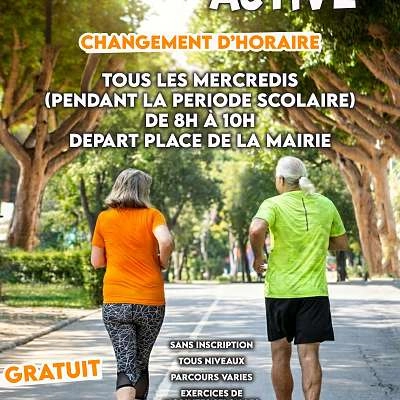 Marche active à Monteux