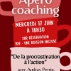 Au Carré d'Art - Apéro Coaching - 'De la Procrastination à l'Action'